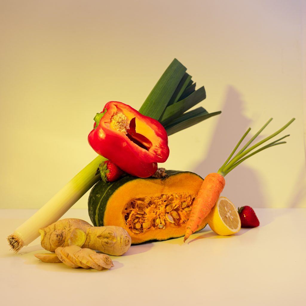 Raw Vegetables for Gut Feelings - Murielle Banackissa Photographer