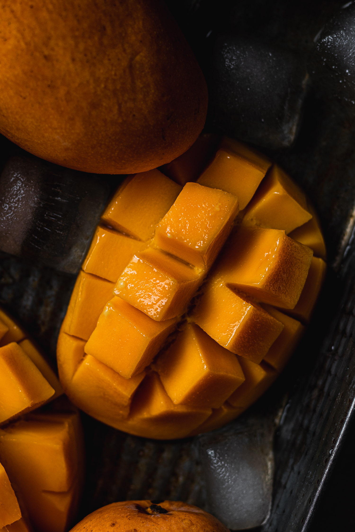 Close up of ataulfo mango
