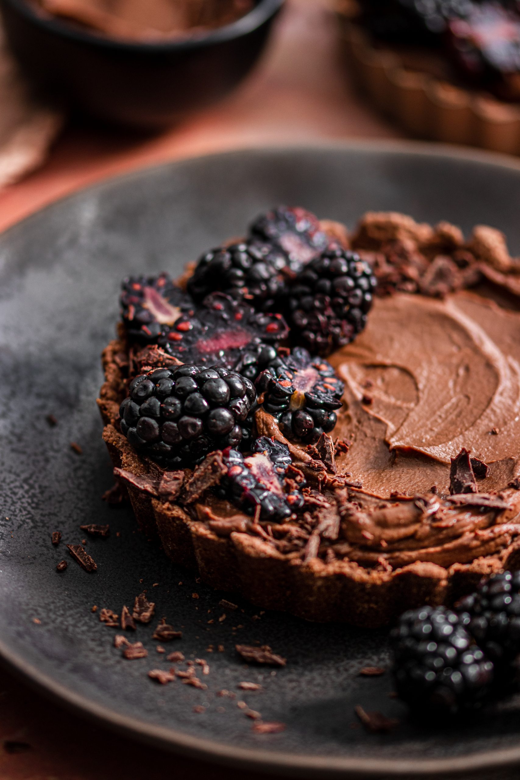 Date Sweetened Double Chocolate Tarts Murielle Banackissa