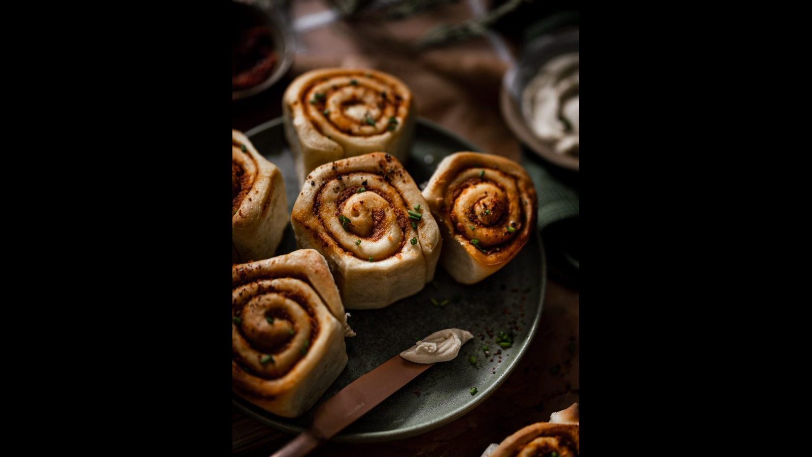 Sun-dried Tomato and Cream Cheese Rolls | Murielle Banackissa