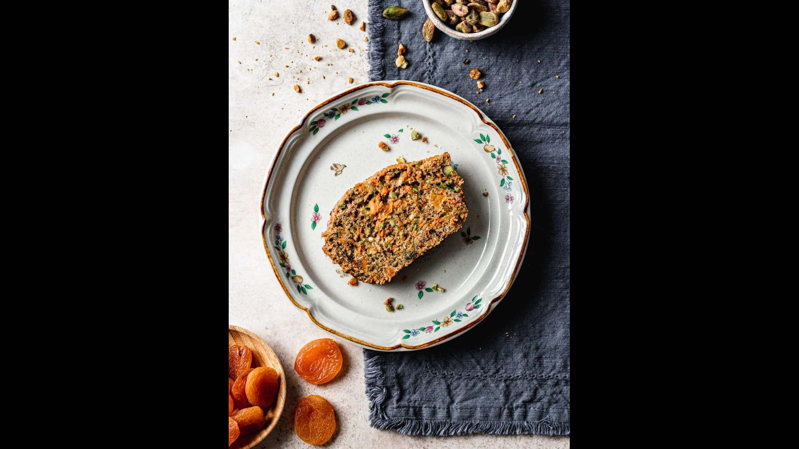 Zucchini Carrot Bread with Apricot Glaze | Murielle Banackissa