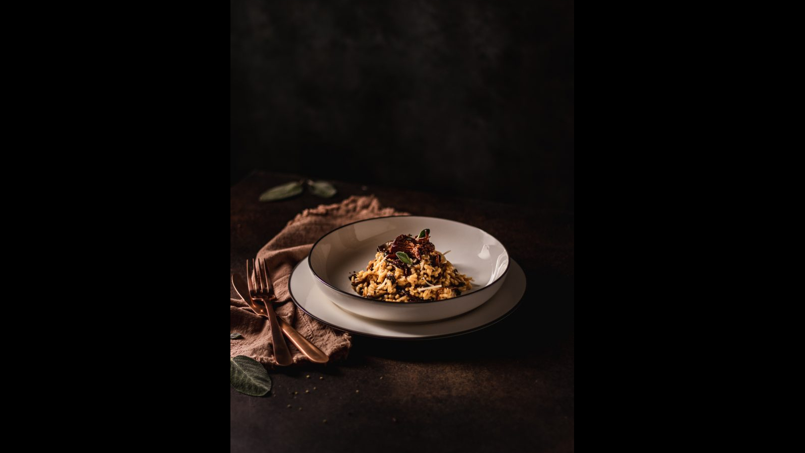 Wild Mushroom Risotto | Murielle Banackissa