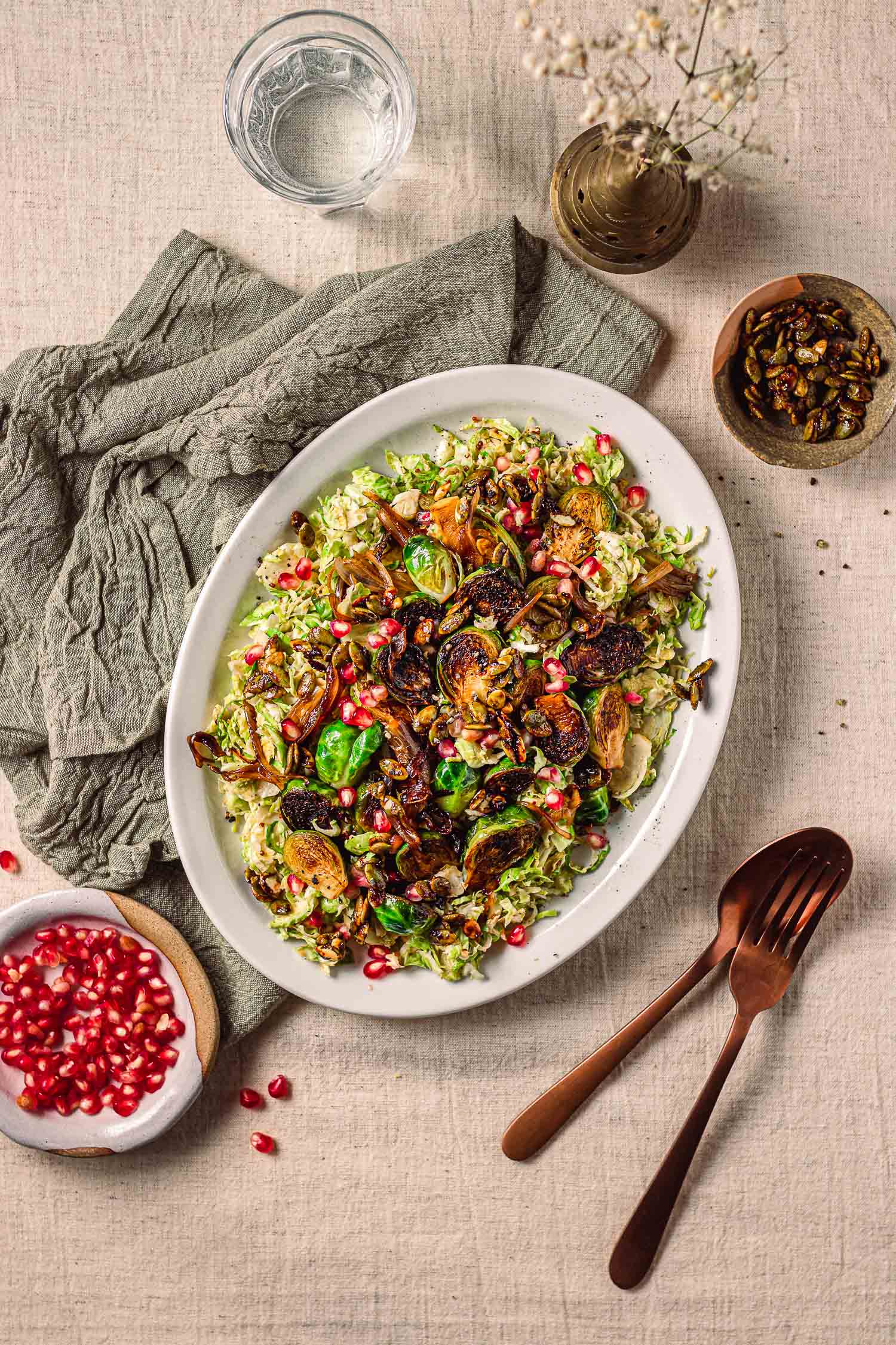 Murielle Banackissa - Food 52 - Shaved Brussels Sprouts Salad