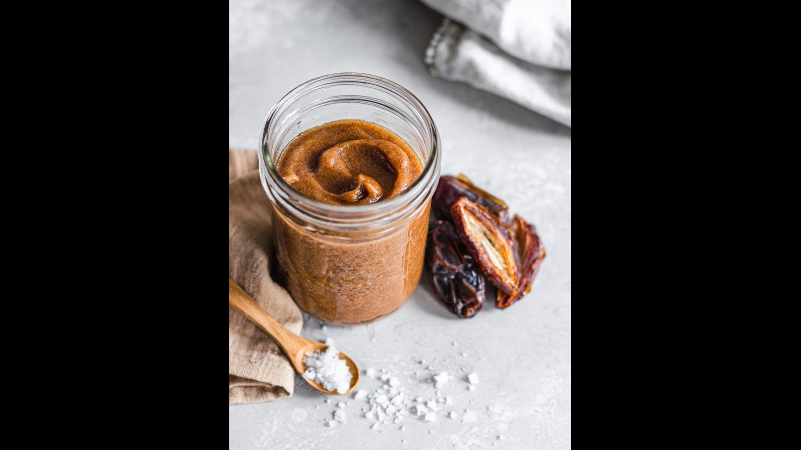 3-Ingredient Salted Date Caramel Sauce | Murielle Banackissa