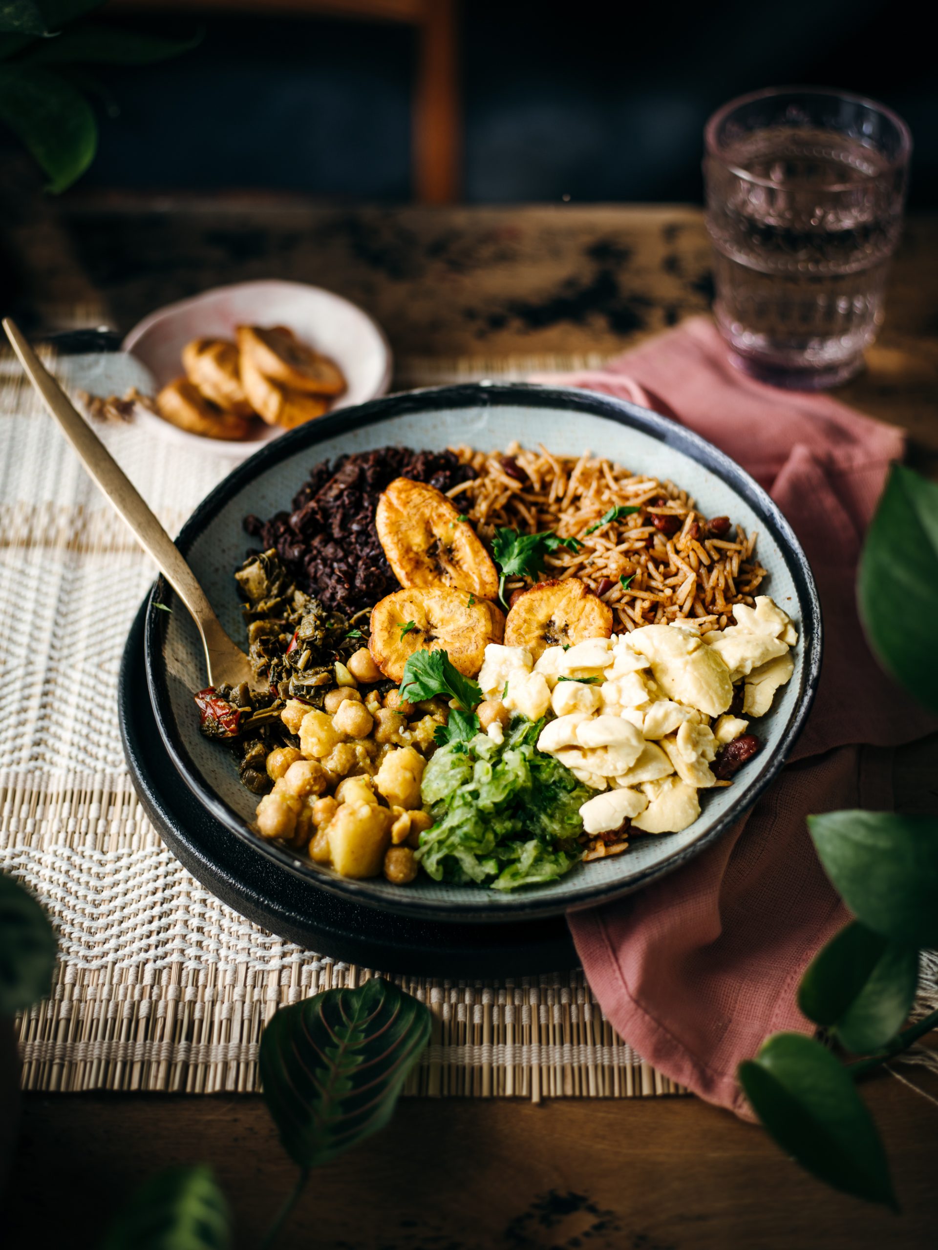 Vegan dish from the Tropikal restaurant in Montreal