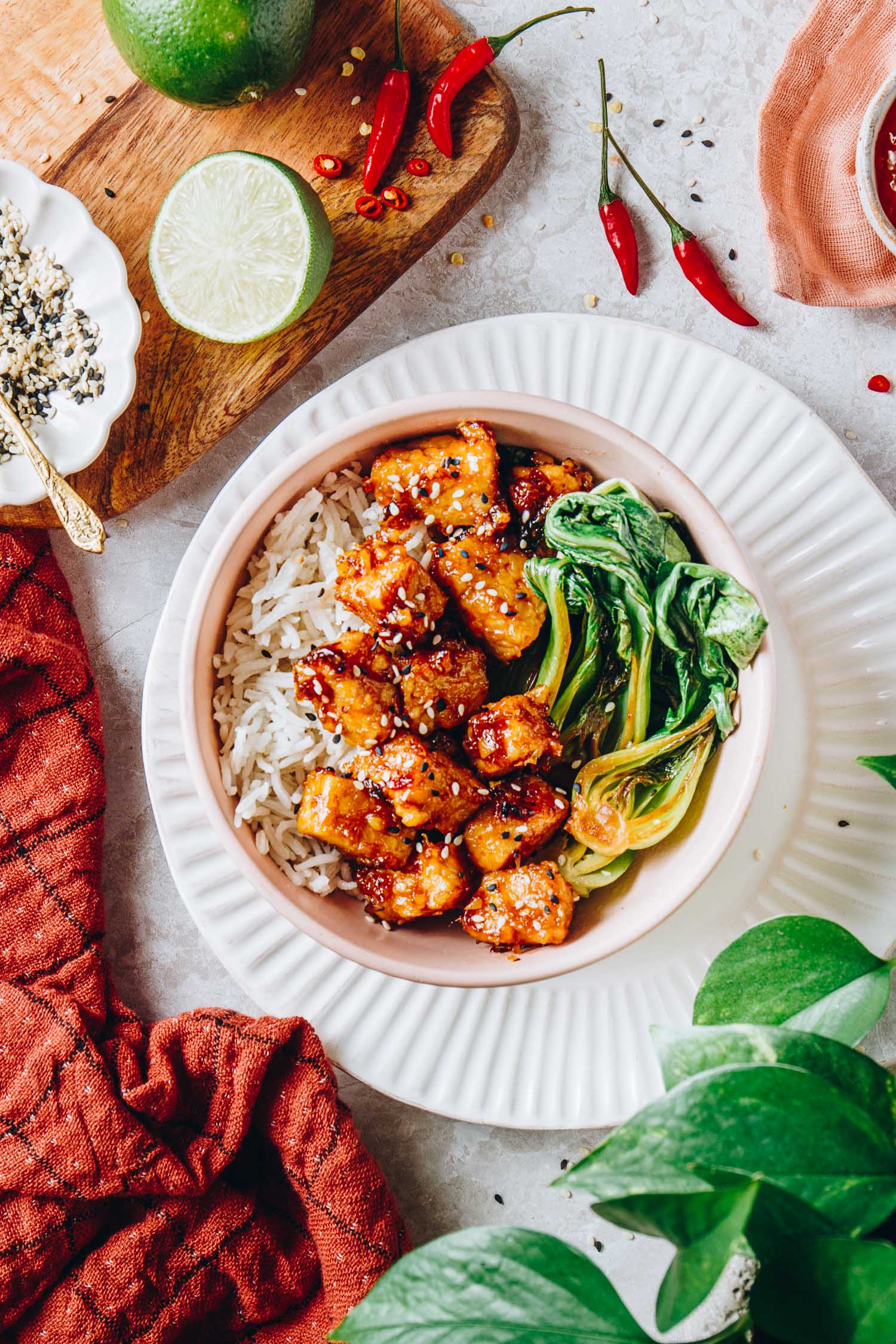 Murielle Banackissa - Food 52 - Apricot glazed tempeh
