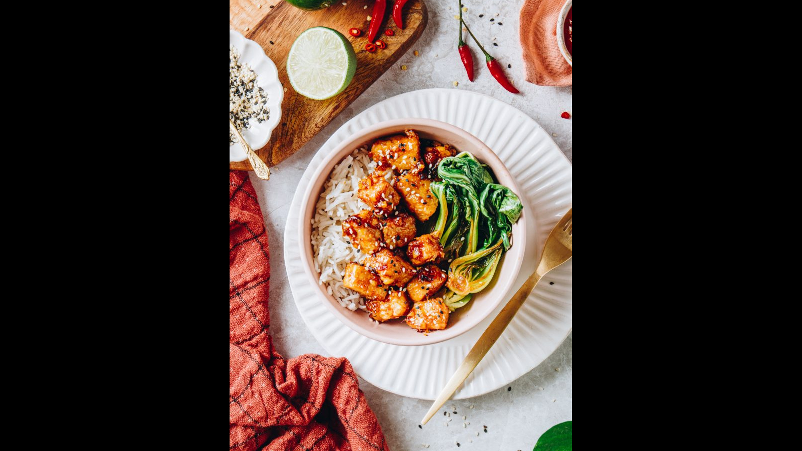 Apricot Glazed Tempeh | Murielle Banackissa