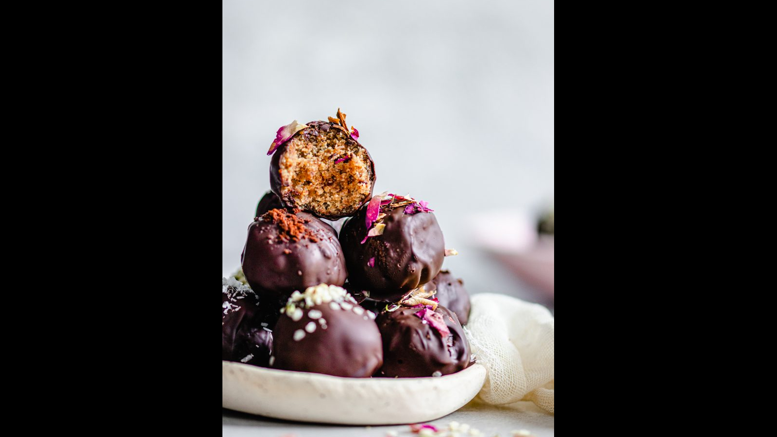Cardamom and Coffee Dark Chocolate Truffles | Murielle Banackissa