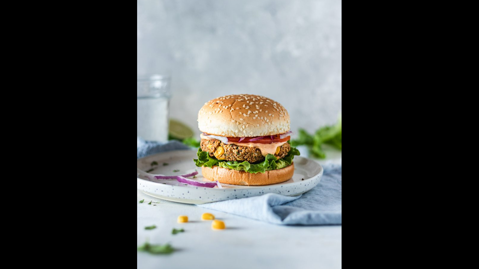 Chickpea and Kidney Beans Tex Mex Burgers | Murielle Banackissa