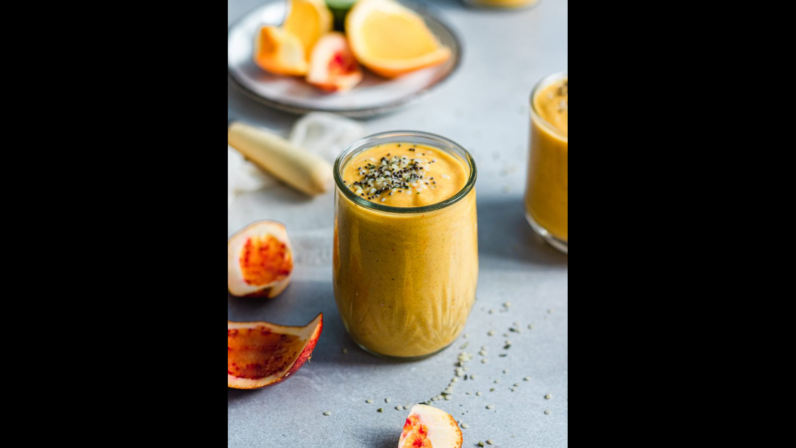 Creamy Butternut Squash and Orange Smoothie | Murielle Banackissa