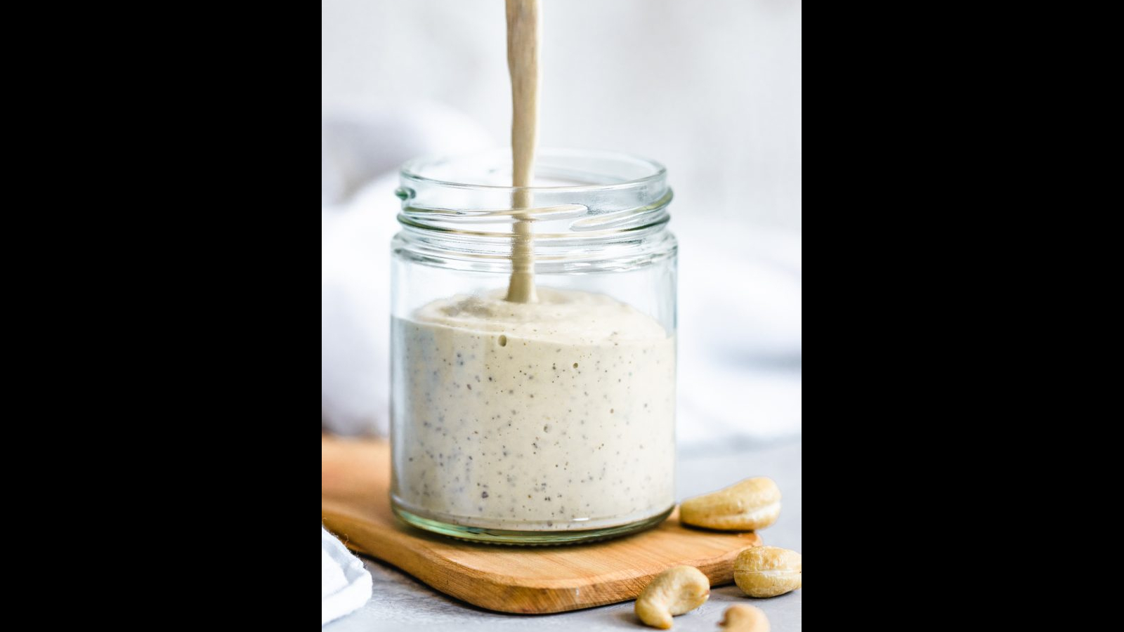 Creamy Pickle Cashew Dressing | Murielle Banackissa