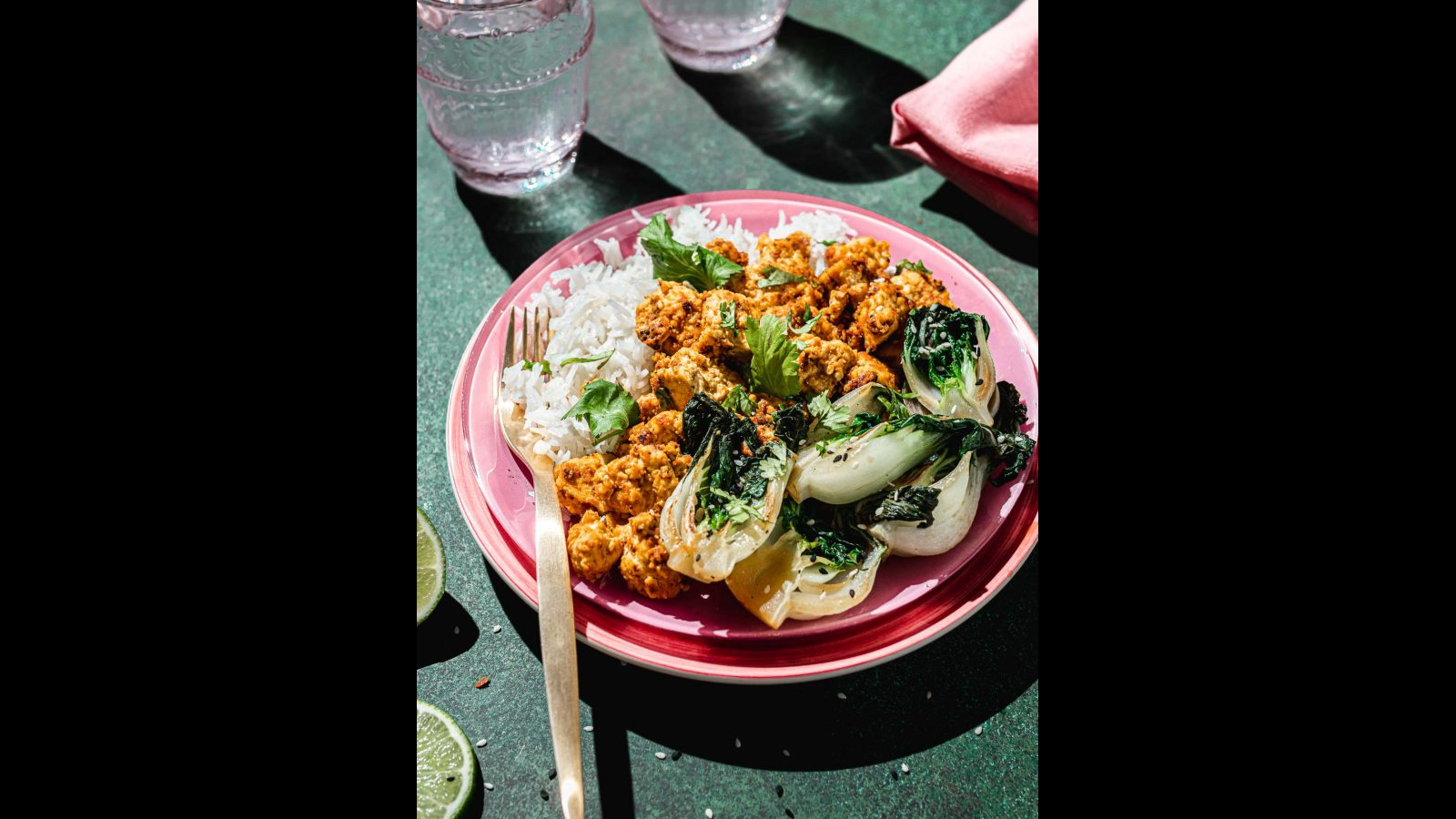 Sweet and Spicy Nooch Coated Tofu | Murielle Banackissa