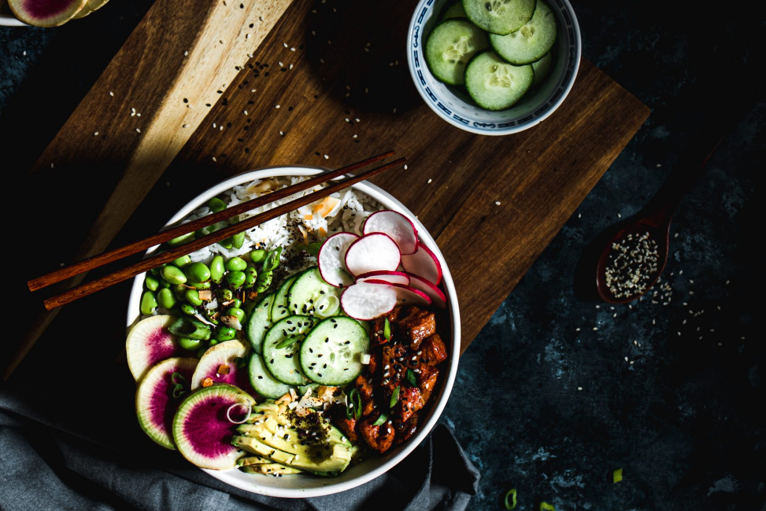 Spicy Tuna Poke Bowl