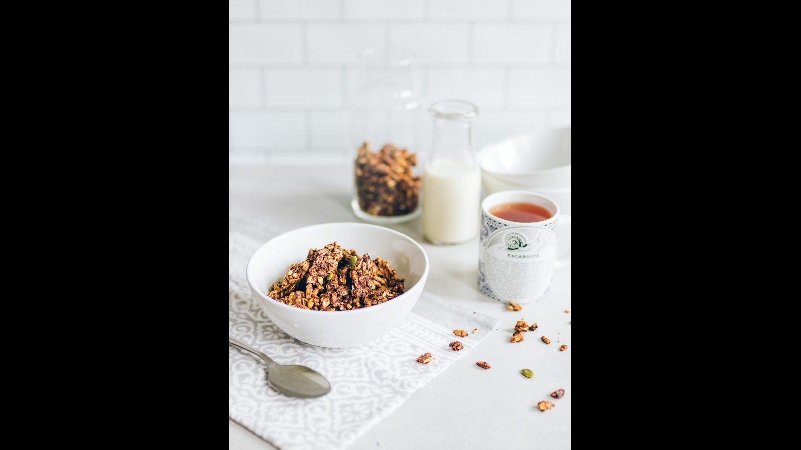 The Crunchiest Sugar Free Granola | Murielle Banackissa