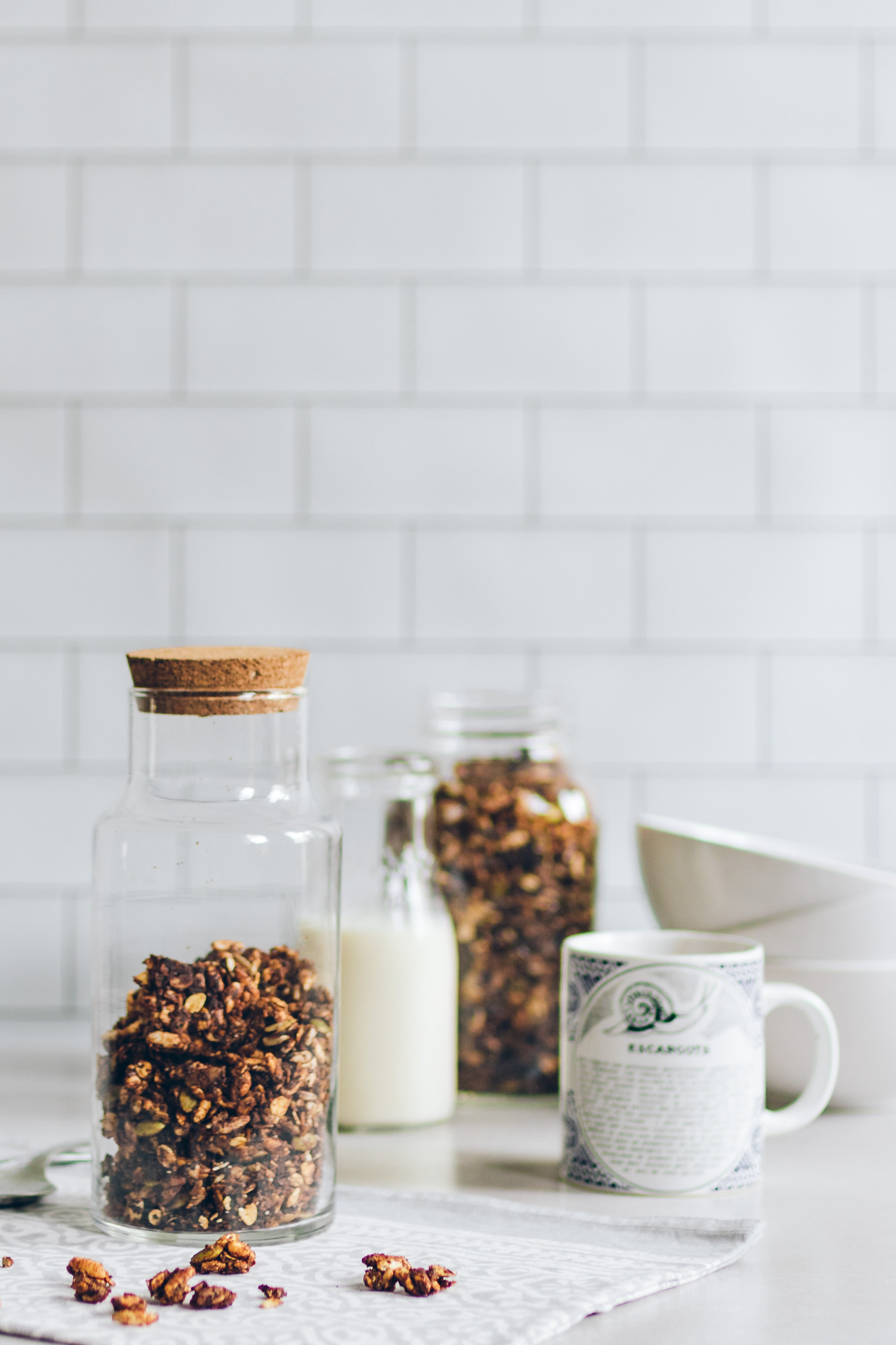 The Crunchiest Sugar Free Granola in a jar