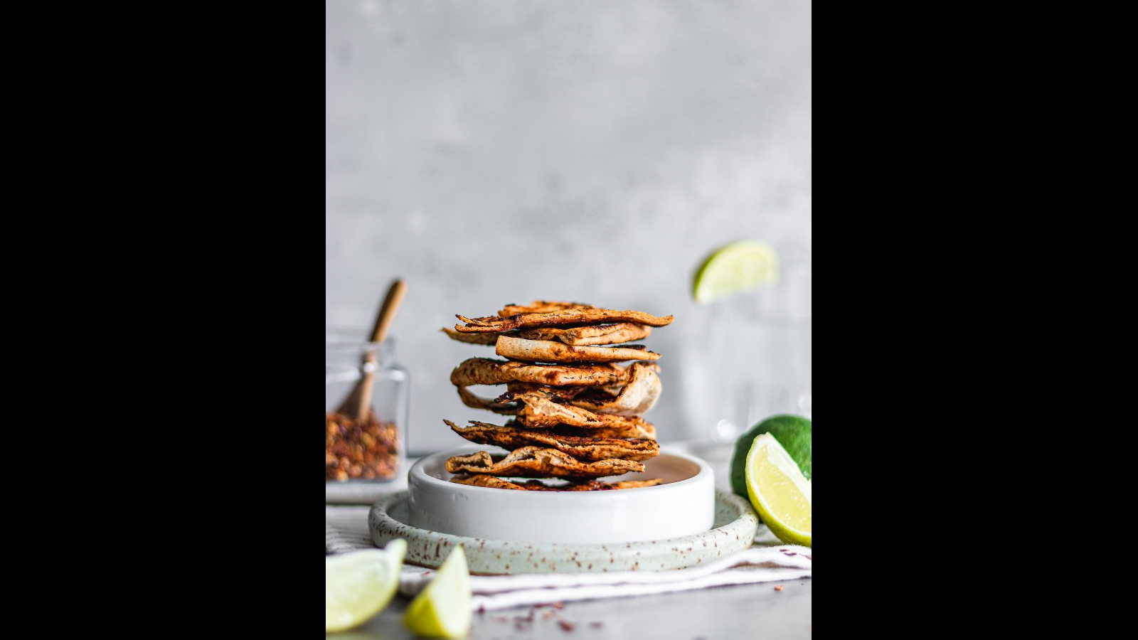 Whole Wheat Chili and Lime Pita Chips Murielle Banackissa