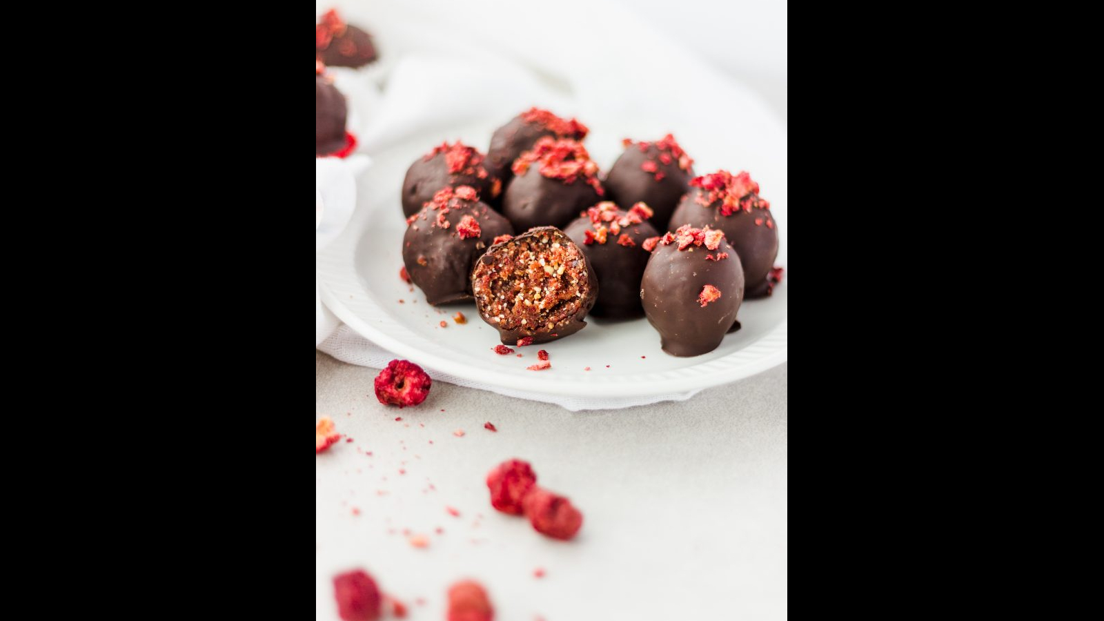 Cherry Cashew Truffles | Murielle Banackissa