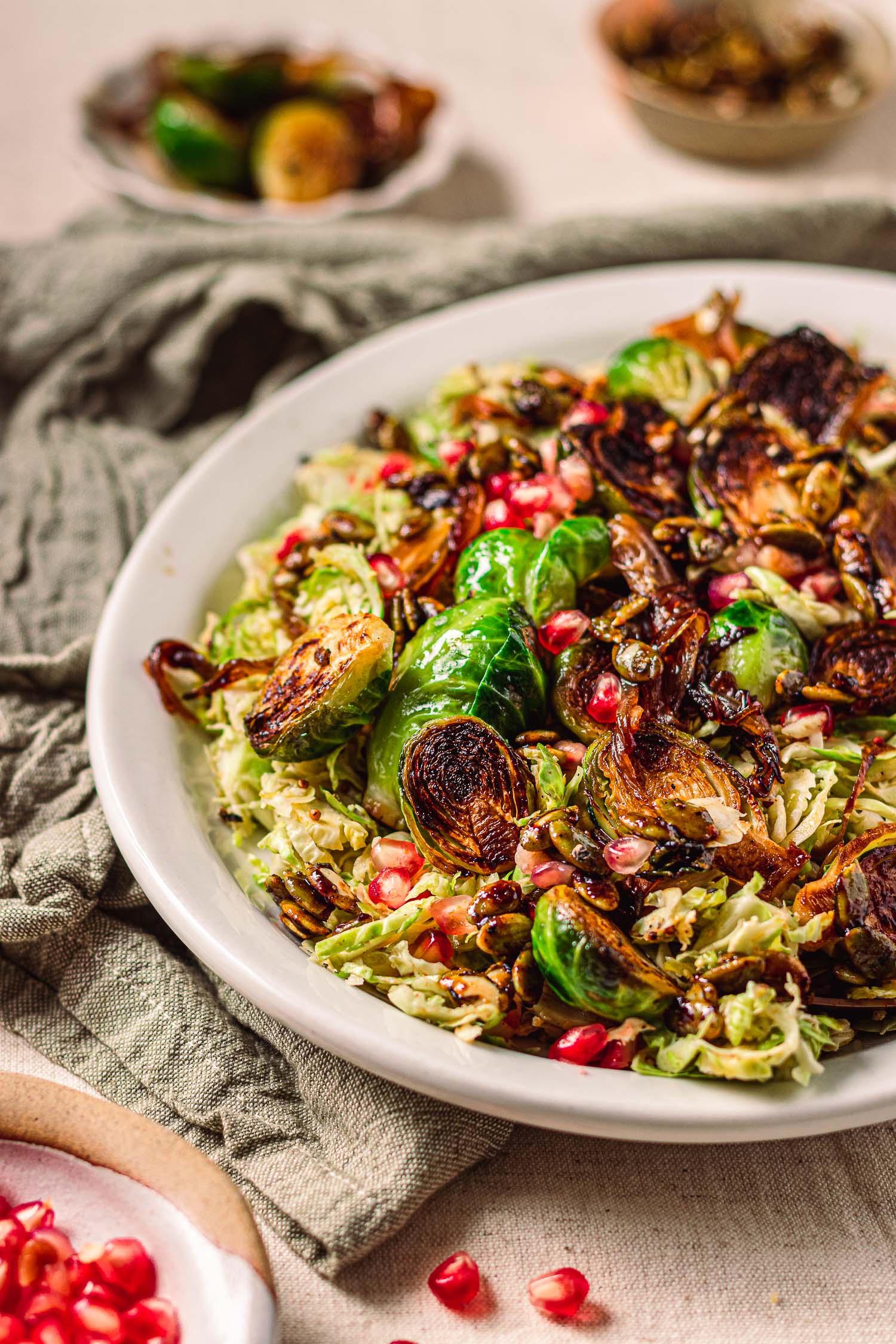Caramelized Brussel Sprouts salad