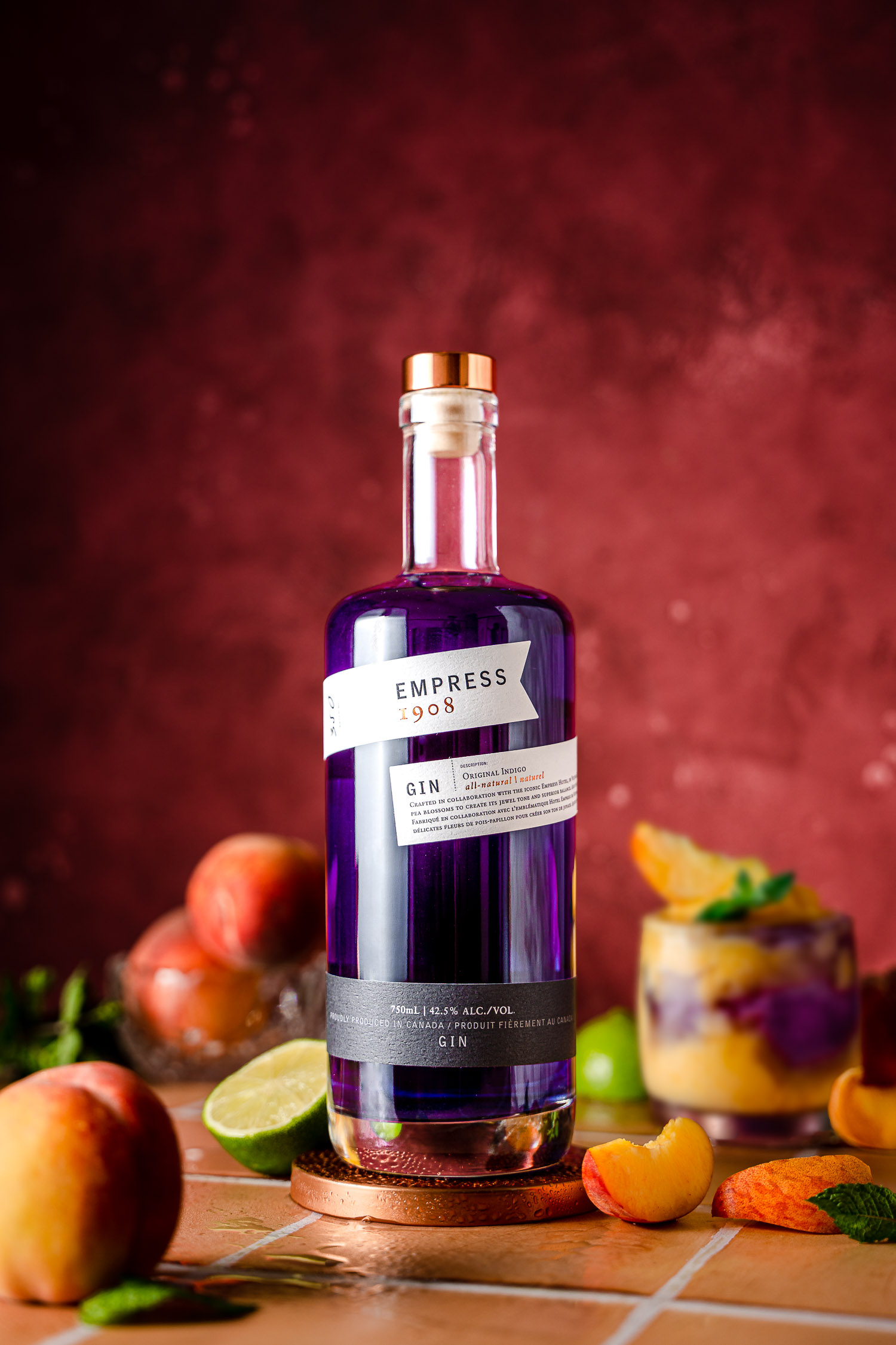 Bottle of Empress gin