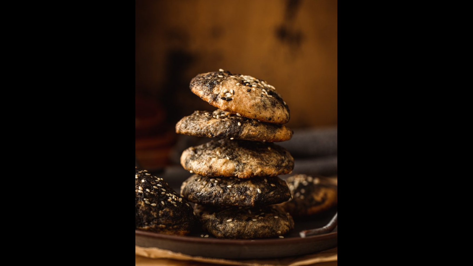 Orange Blossom Sesame Cookies | Murielle Banackissa