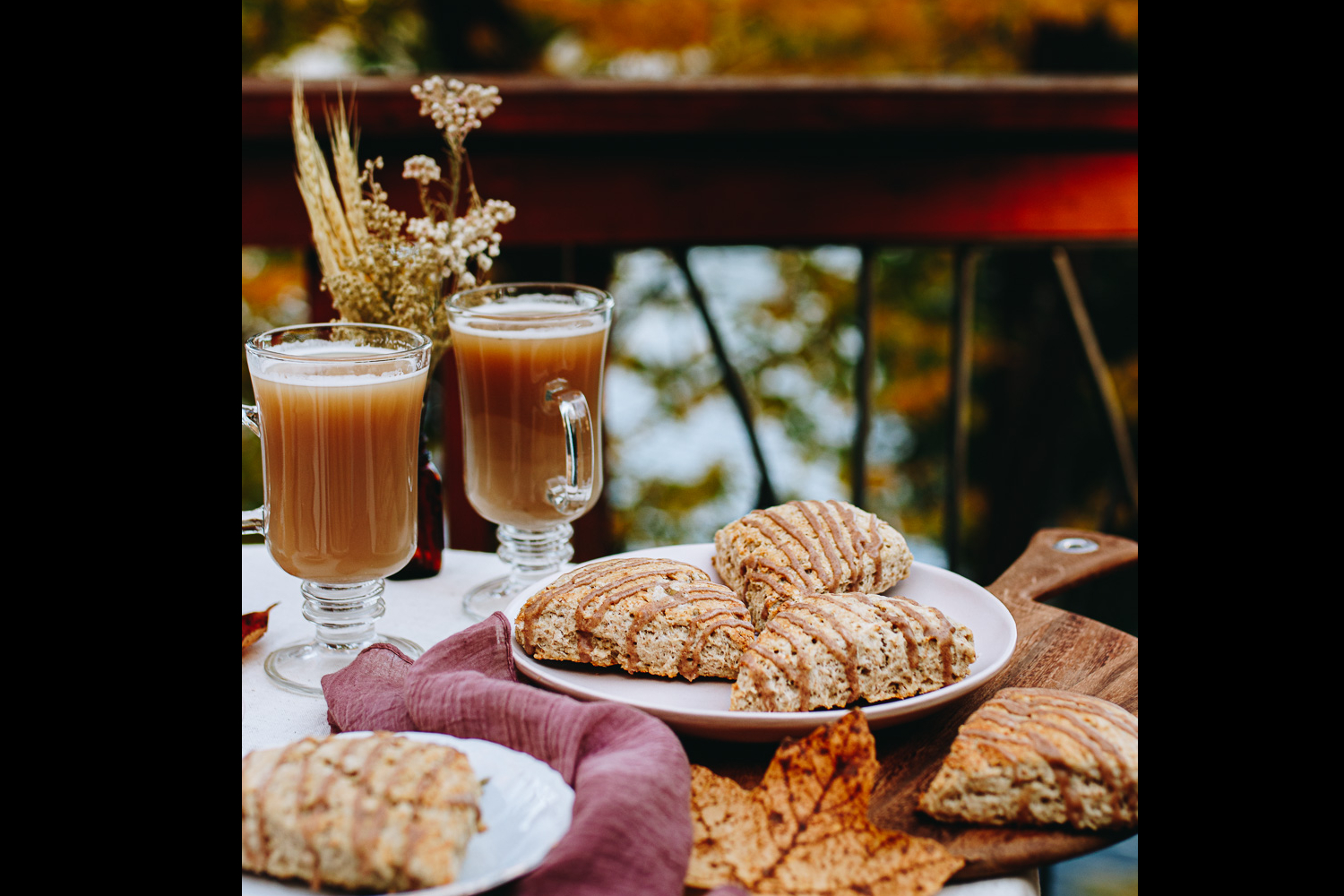 Chai Latte Yogurt Scones