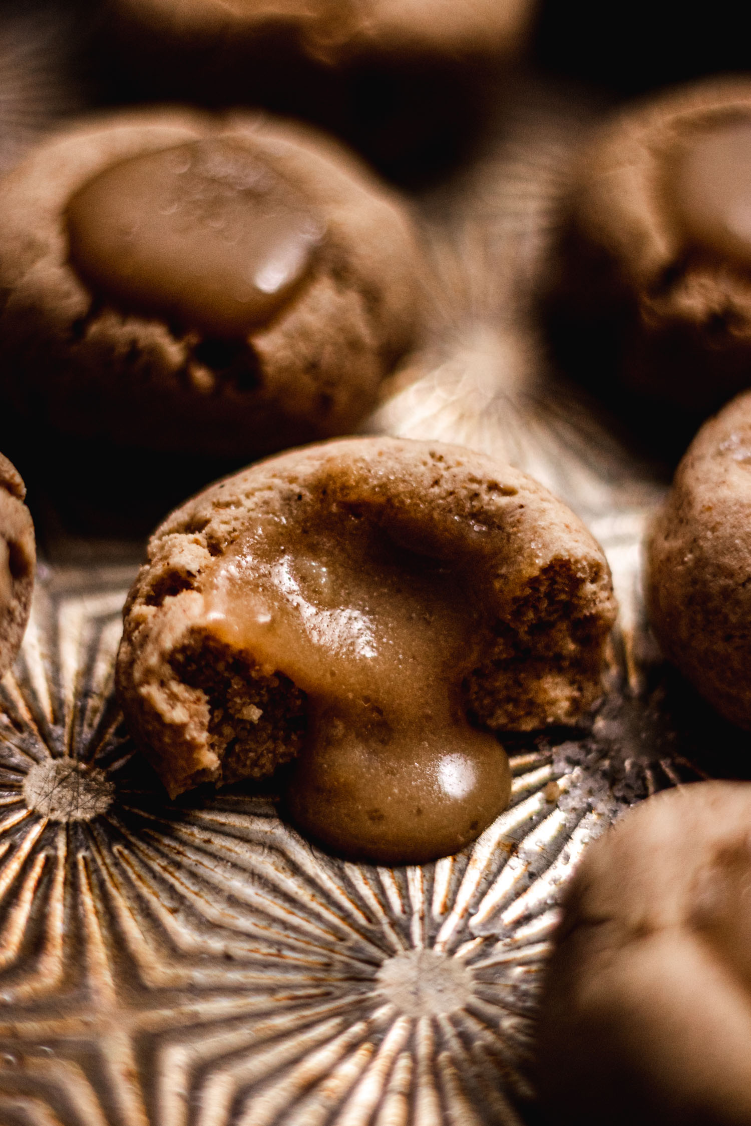 Dulce de Leche Thumbprint Cookies