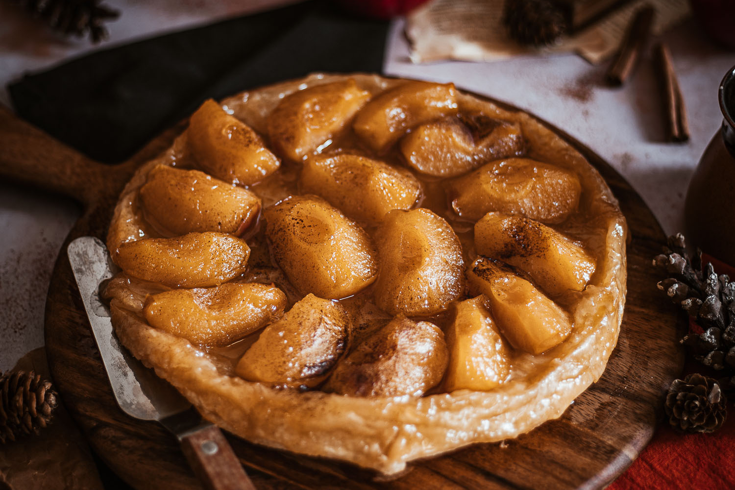 Autumn Glory Tart Tatin