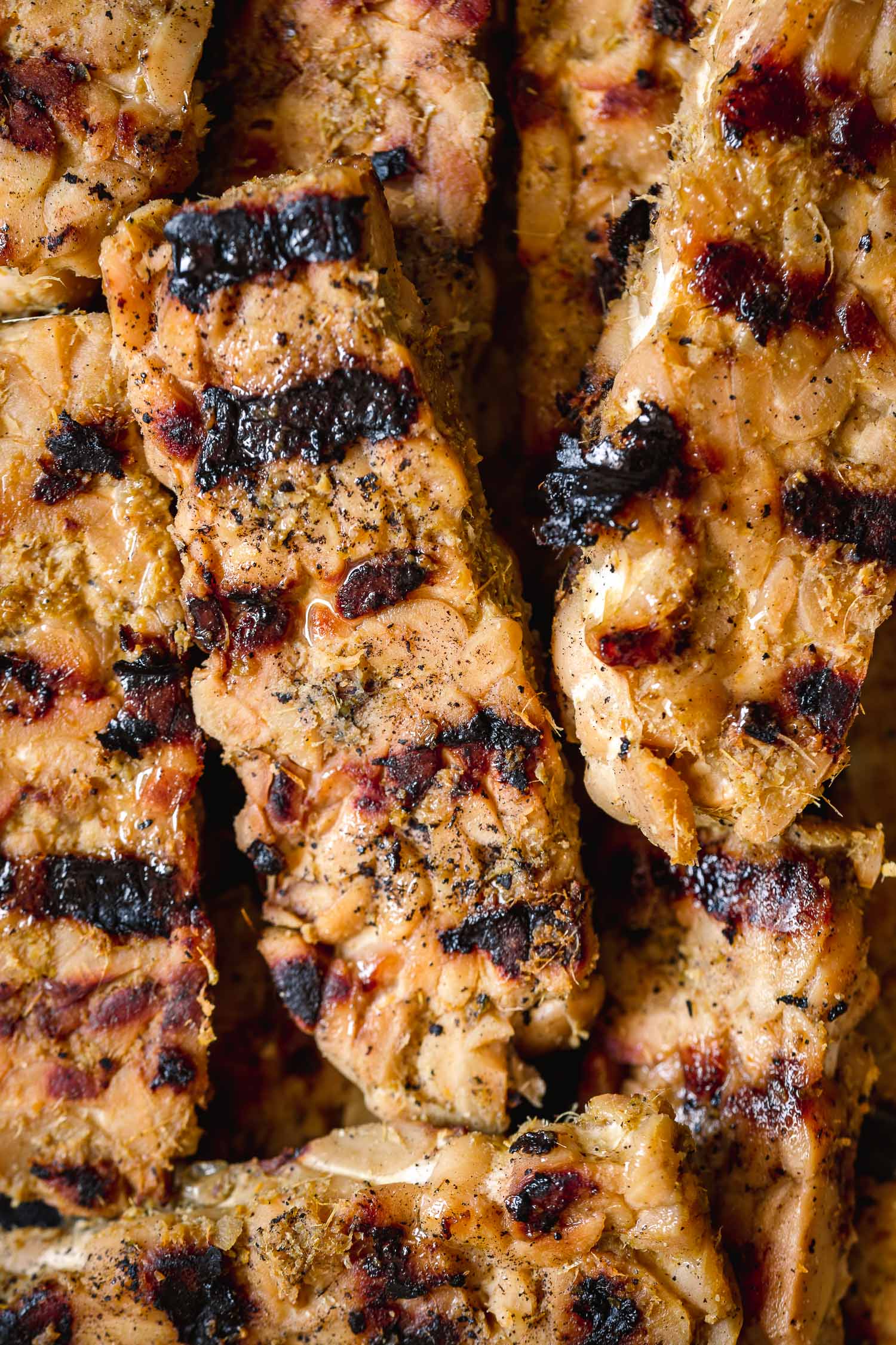 Closeup of Thai Green Curry Tempeh