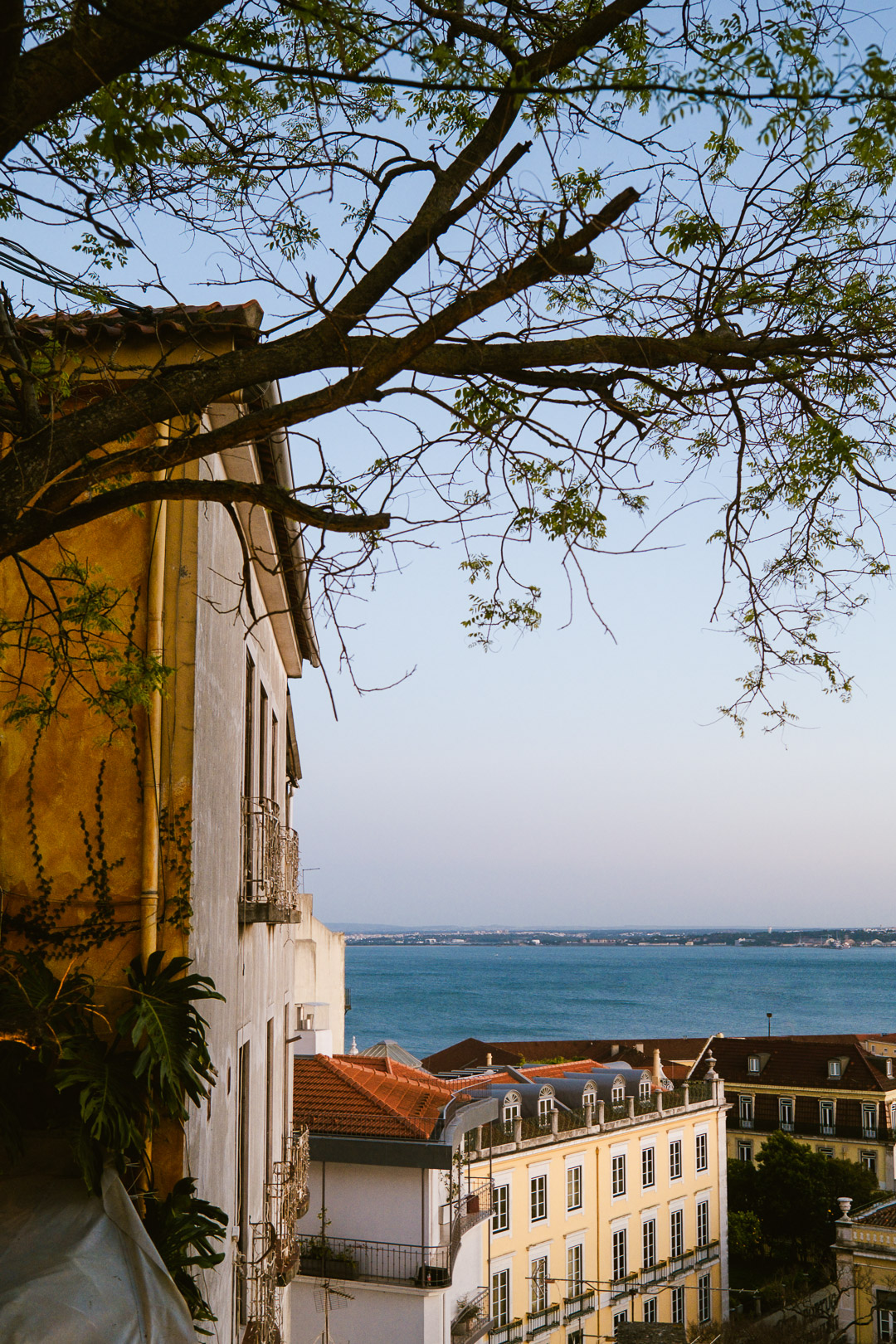 Sunset in Lisbon Portugal